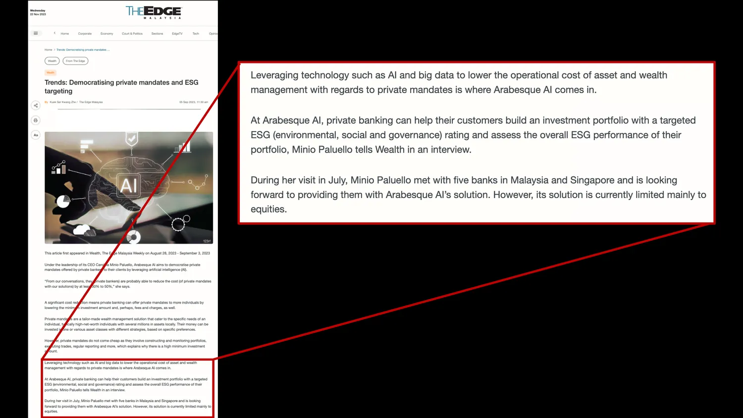 Trends: Democratising private mandates and ESG targeting
