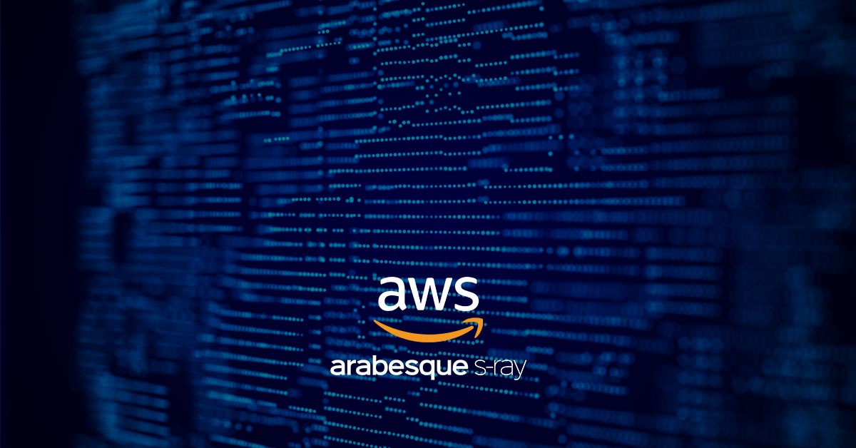 Arabesque S-Ray ESG data products now available on AWS Data Exchange